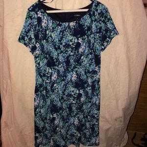 Blue Floral Dress